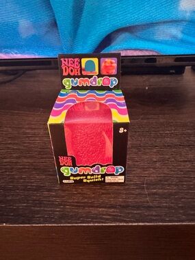 NeeDoh Gumdrop Super Solid Squish - Pink